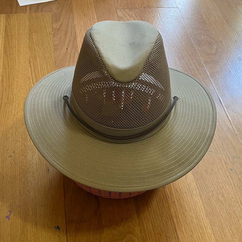 Henschel Tan Mesh Sun Hat